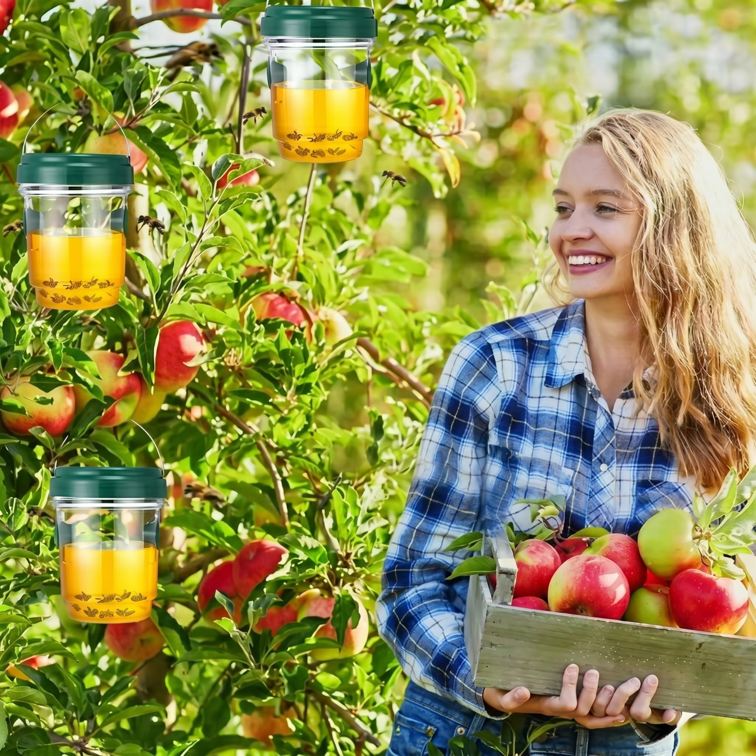 Termego Wespenfalle™ — Wiederverwendbare Wespen & Hornissen Falle